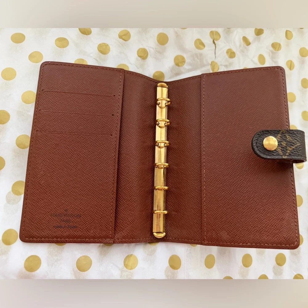 Authentic Louis Vuitton Monogram Agenda W/Entrupy COA - Picture 10 of 14